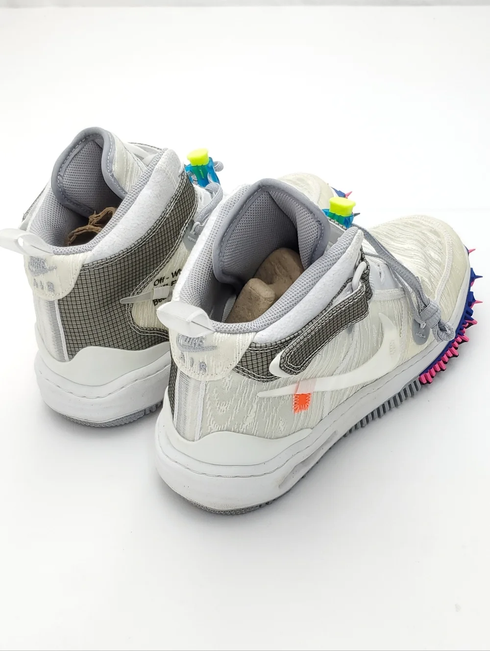 NEW NIKE x Off-White Air Force 1 Mid Virgil Abloh Streetwear Men‎s Shoes Size 12